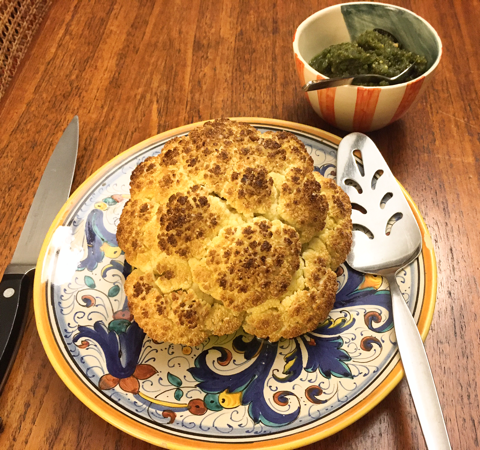 Baked Cauliflower Baked Cauliflower
